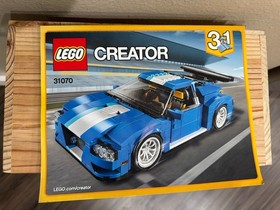 LEGO Creator 3-in-1 Turbo Track Racer (31070) - 100% Complete & Manual (RETIRED)