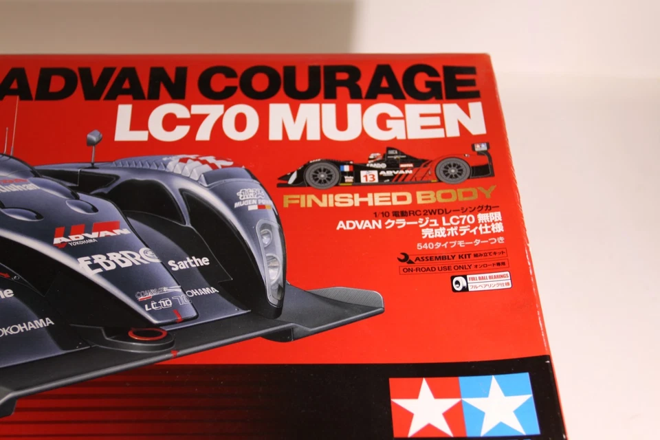 Tamiya 1/10 RC F103GT chassis  Advan Courage LC70 Mugen kit ref#58376*16800  NEW - Image 4 of 4