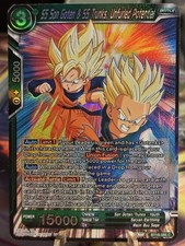 SS Son Goten  SS Trunks, Unfurled Potential BT18-085 Foil Common Dawn of the Z-