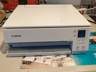 Canon Pixma TS6320 Inkjet All-In-One Printer - White