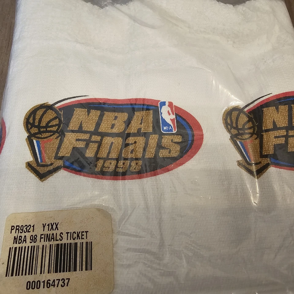 Boleto final de artículos históricos de los Chicago Bulls, periódico 6 veces campeón, tarjeta de la NBA Foto 4 de 4