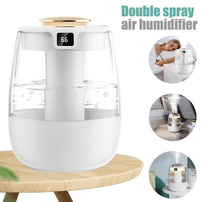 1.5L Humidifiers Ultrasonic Warm & Cool Mist LED Humidifier Top Fill for Bedroom