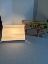 VINTAGE LOGAN E-Z VIEW ILLUMINATED 40 SLIDE SORTER No. 1055 FOLDABLE
