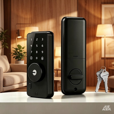   Smart Door Lock with Keypad with 2 Keys, Electronic Digital Keypad Deadbolt