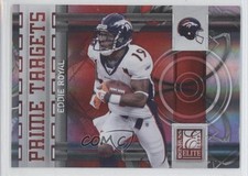 2009 Donruss Elite Prime Targets Red 112/199 Eddie Royal #13 1u7