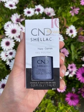 CND Shellac UV Gel Polish 0.25 oz NIB Hazy Games