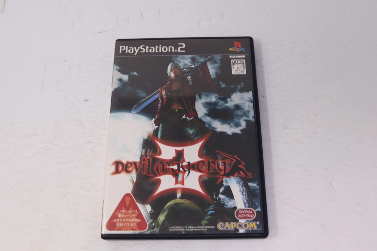 Jeu Devil May Cry Complet PS2 Version Japonaise NTSC-J - Très Bon état, Testé Et Fonctionnel