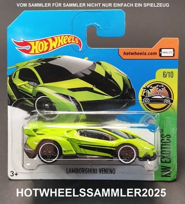 HOT WHEELS ''LAMBORGHINI VENENO'' HW EXOTICS OVP UNGEÖFFNET ANSEHEN!