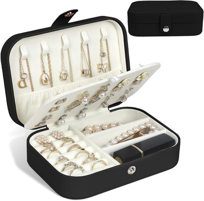 Schmuckkästchen Reise, Schmuckkasten klein, Reiseetui Schmuck organizer, Tragbar