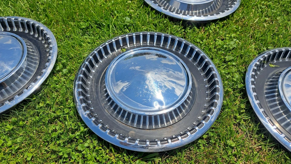 Juego de 5 Tapacubos 1960 Dodge Polara Seneca Dart 14" Cubiertas Rueda 1940831 60 4 Foto 4 de 4