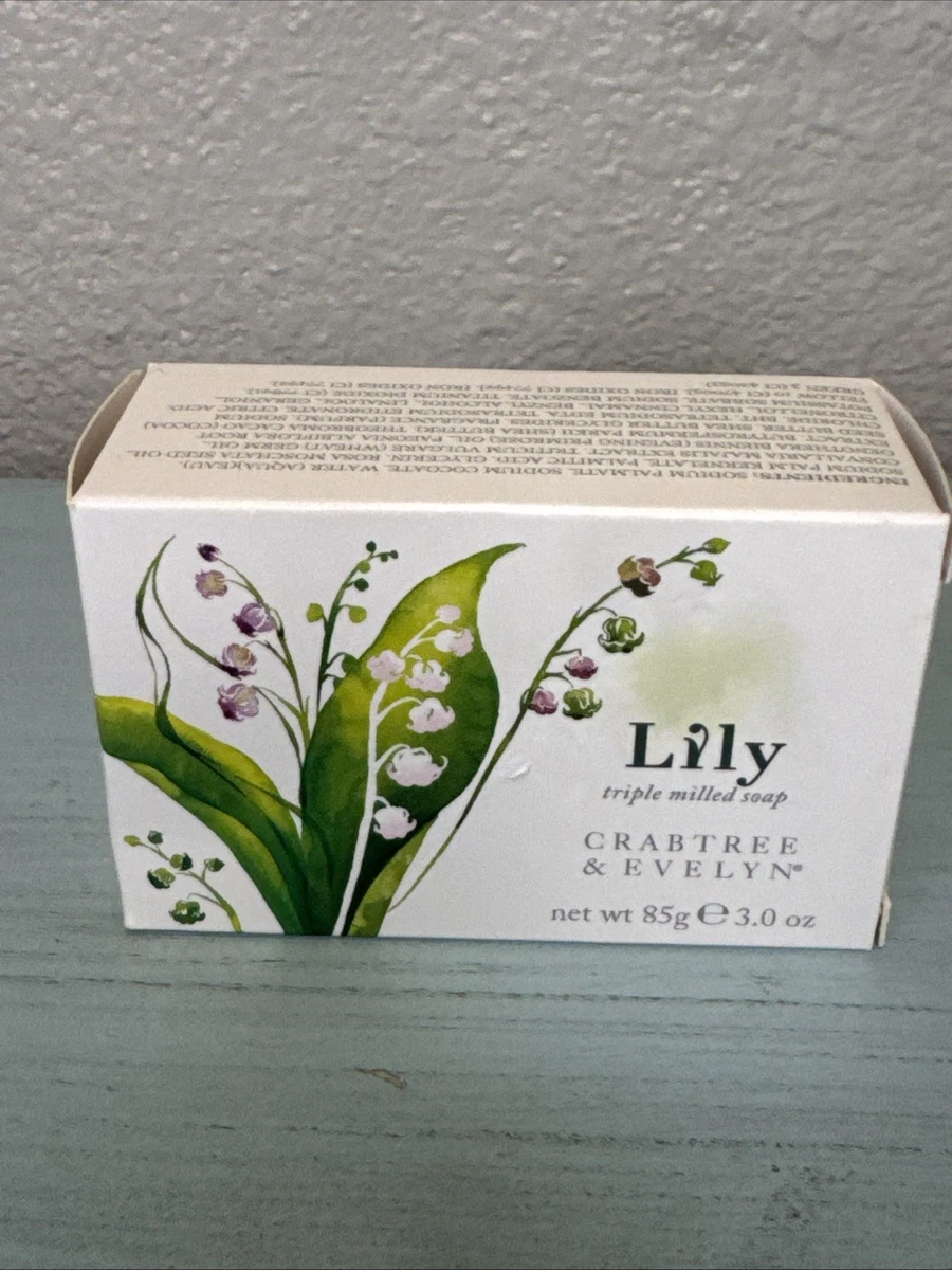 Crabtree & Evelyn Lily Scent Body Bar Soaps for sale | eBay