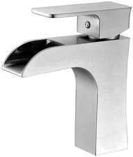 Anzzi L-AZ019 Forza 1 Hole 1.2 GPM Bathroom Faucet - Nickel
