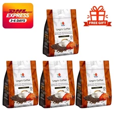 4x DXN Lingzhi Coffee 3-in-1 20 Sachets Ganoderma Reishi Mushroom Smooth Energy