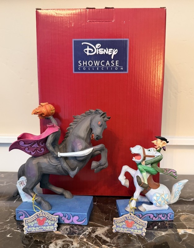 Jim Shore Disney Traditions Heads Up Ichabod 6007059 Headless Horseman Figurine
