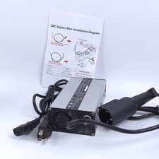 ScaAuto 48 Volt Golf Cart Charger 48 Volt 5A Battery Chargers Trojan Golf Cart