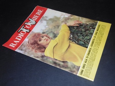 RADIO TV KURIER NR. 7/1965 LIANA ORFEI, DANTE, OHNE SAMPO