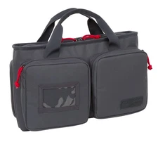  10 Ltr Shooters Bag, Pistol Case Range Bag Gray, Polyester Soft Case