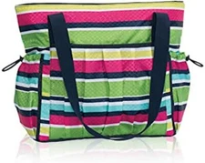 GB Thirty One New Day Organizing Utility Tote Bag Zip Top 31  in Preppy Pop