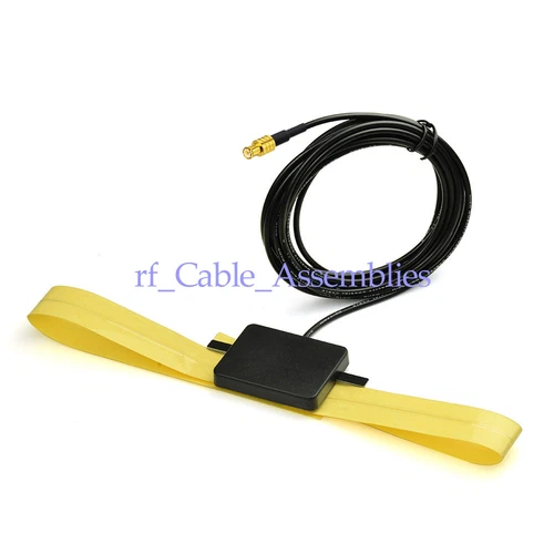 DAB Digital CAR Window Radio Glass MOUNT antenna Patch Aerial with MCX Male