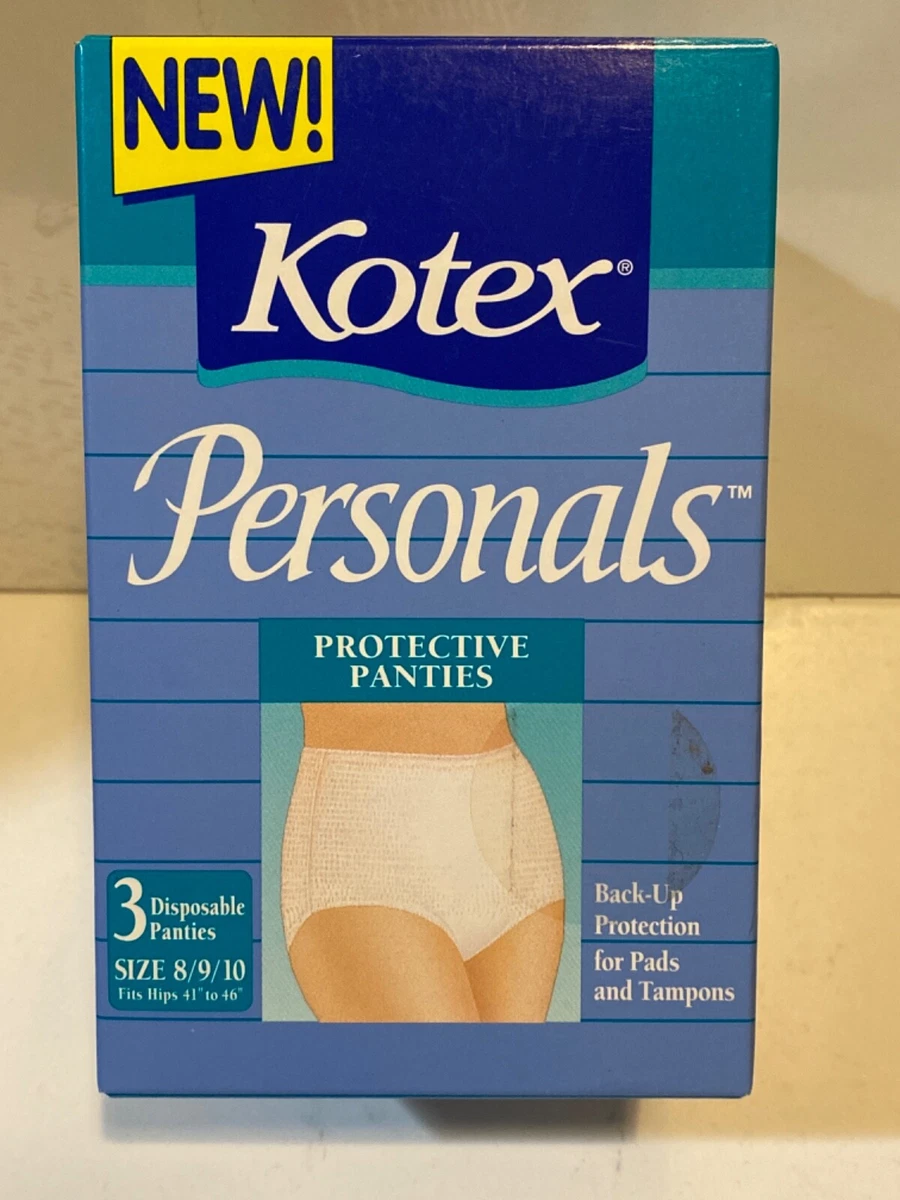 Kotex disposable deals underwear