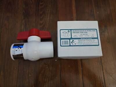 Single American Granby Co - PVC Ball Valve - 1'' Slip - 150psi - 910-081 SCH 80