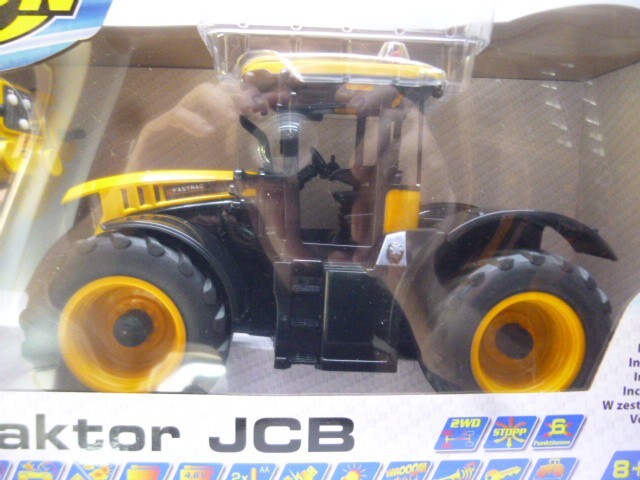 Tracteur télécommandé JCB 1:16 Carson 2.4G à remorque citerne fonctionnelle