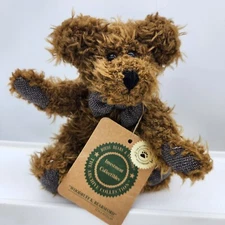Boyds Bears 20th Anniversary Woodruff Bearsford - Posable Jointed Bear - Archive