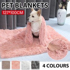 Pet Calming Blanket Mat for Dog Cat Soft Plush Washable Bed for Puppy Kitten