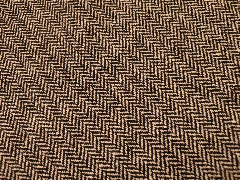 Harolds Skirt Womens 2 Brown Herringbone Straight Knee Length Wool - Image 3 of 4