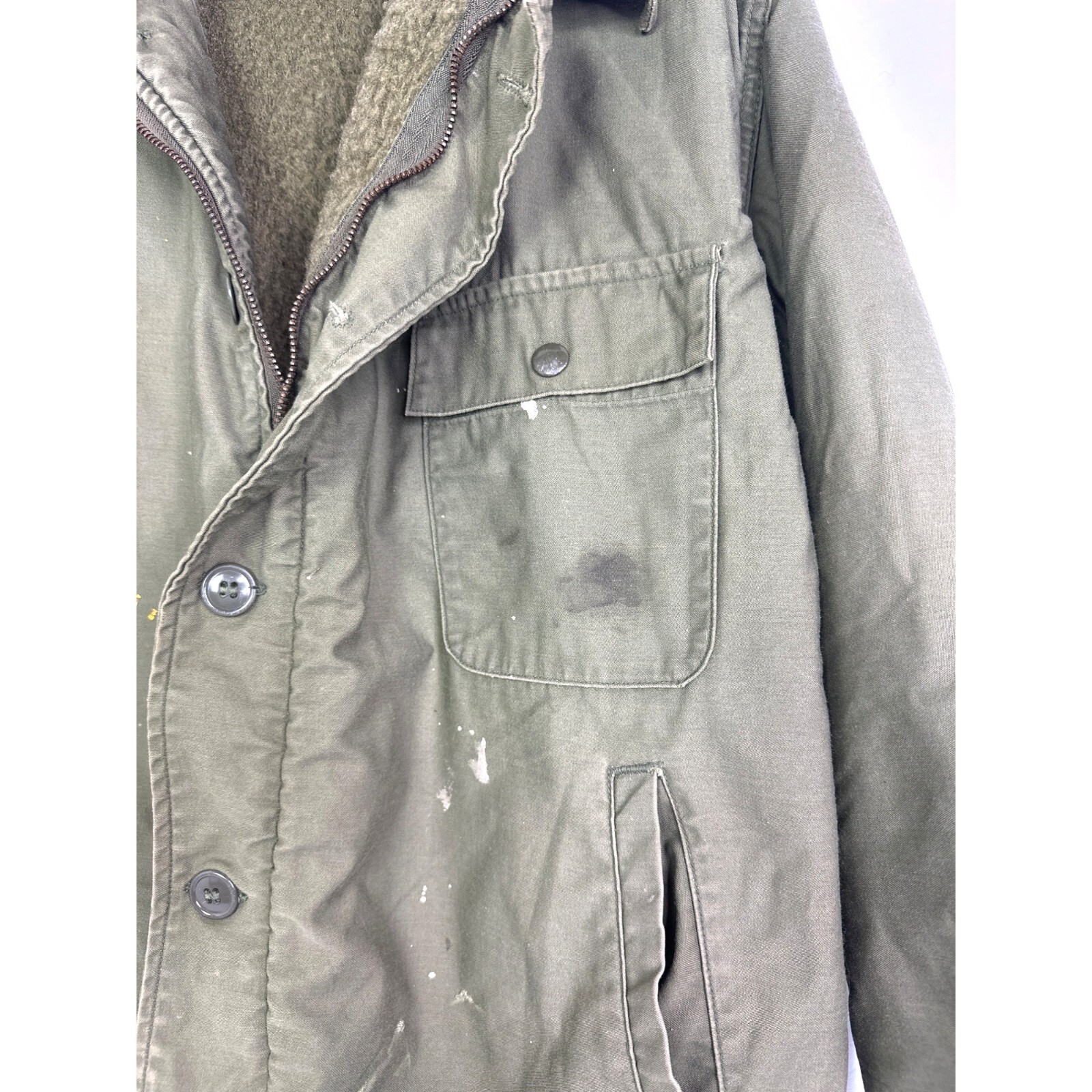 Vintage 1970's U.S. Navy Cold Weather Permeable Deck Jacket 841500753