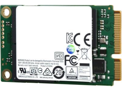 Samsung 256GB SSD PM851 mSATA Internal Solid State Drive - Main Image