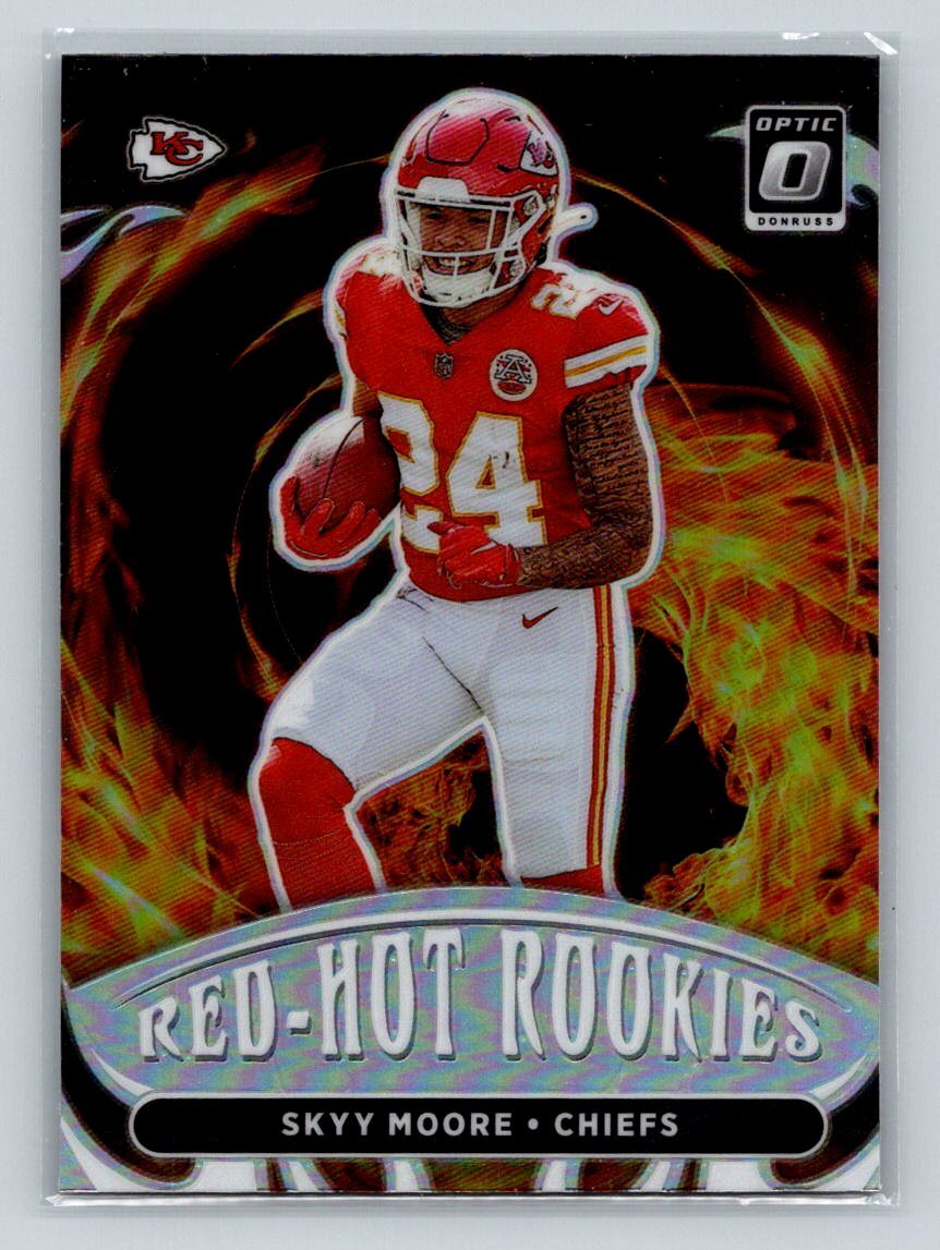 2022 Donruss Optic #RHR-8 Skyy Moore Red Hot Rookies