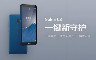 Original Nokia C3 Dual SIM 4G LTE 32GB ROM 3GB RAM 8MP Android Phone