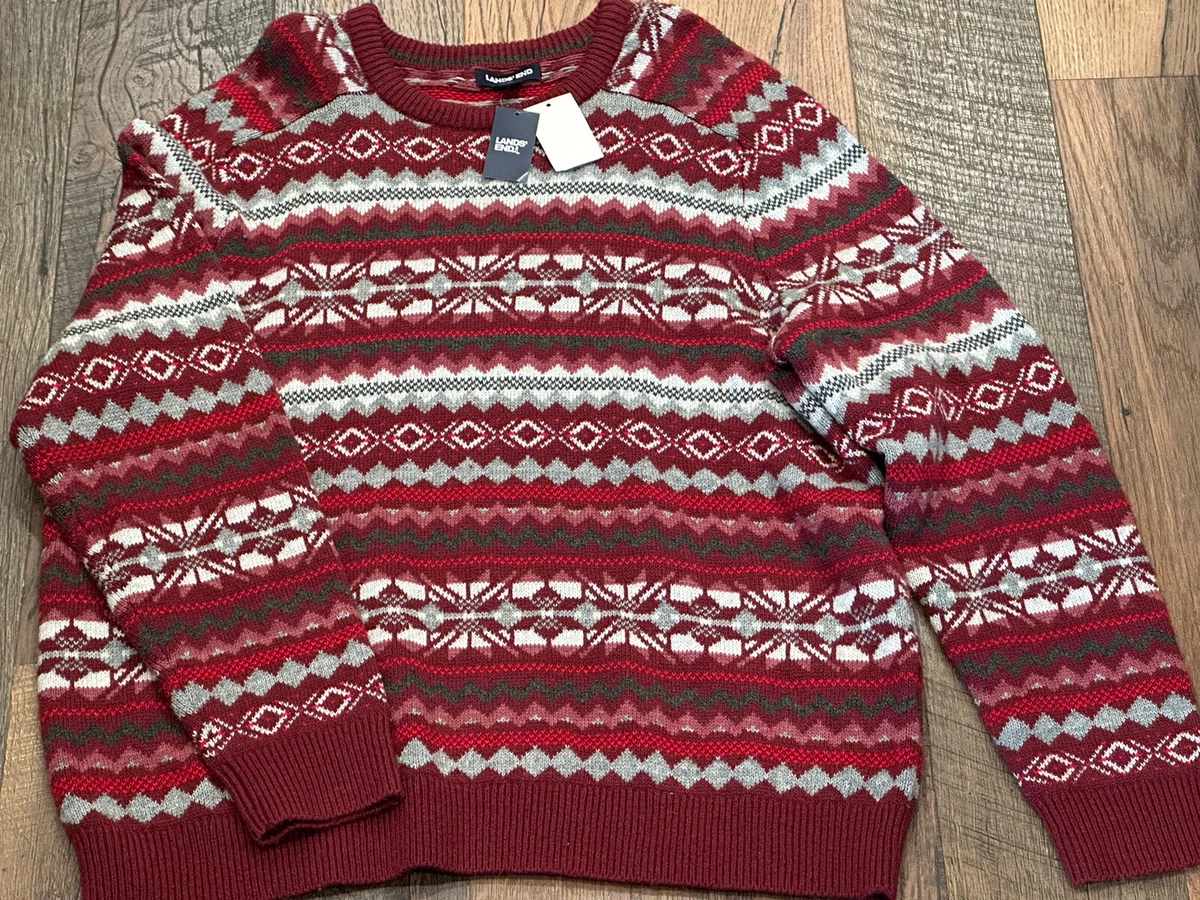 Lands end cheap fair isle