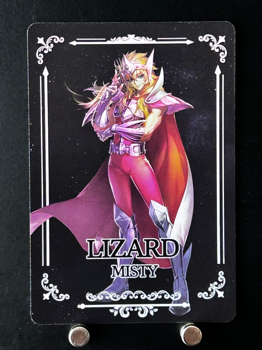 Lizard Misty Saint Seiya Card TCG Japanese JAPAN Holo Very Rare | eBay