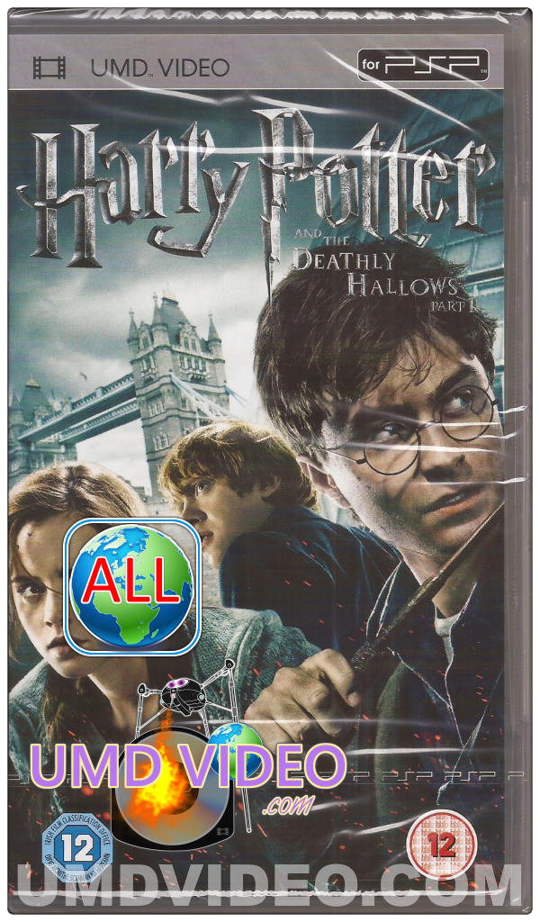 X2 Harry Potter and The Deathly Hallows Part 1 & 2 UMD PSP