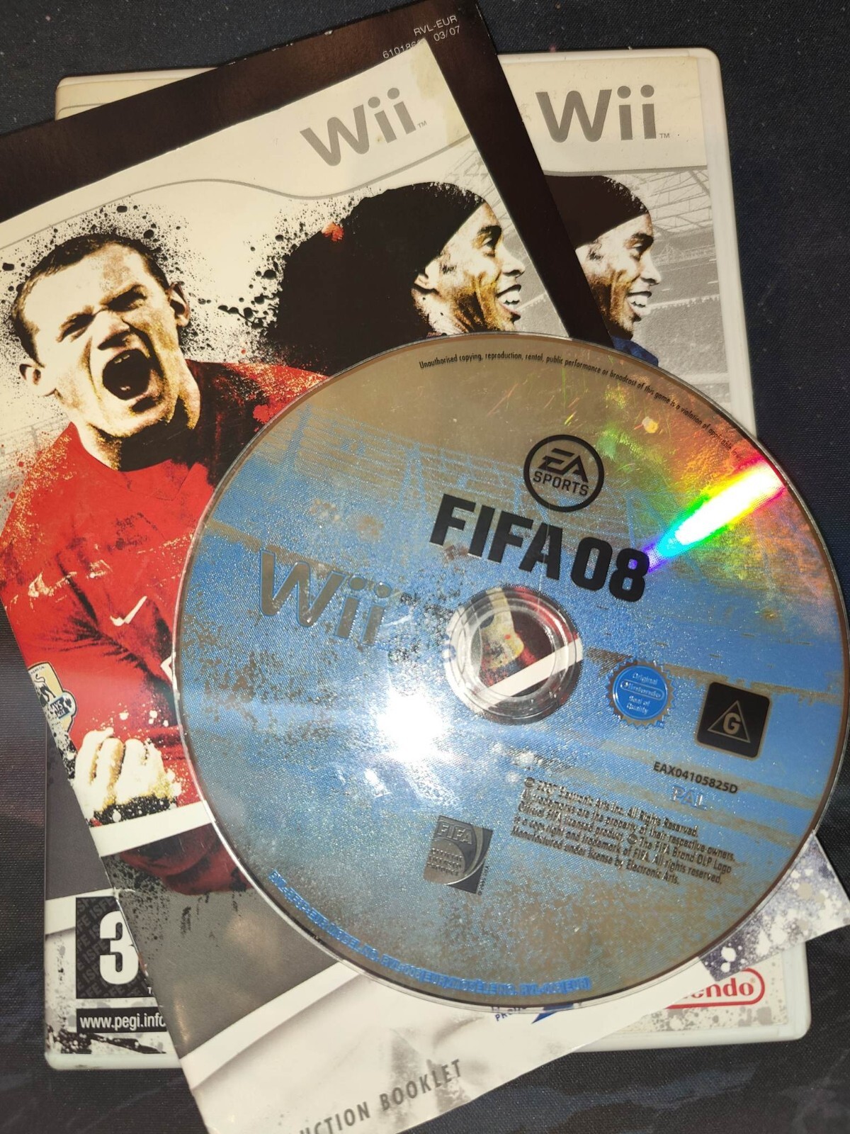 Nintendo Wii : FIFA 08 (Wii) Games Complete With Manual