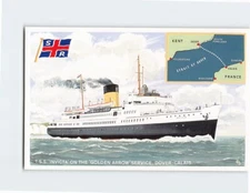 Postcard Southern Railway Shipping Twin Screw Ship "Invicta"