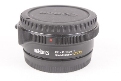 Metabones Ultra Speed Booster Adapter Canon EF Lenses to Sony E Cameras #T-11163