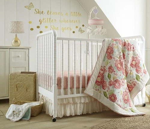 Levtex Baby Charlotte 5-Piece Crib Bedding Set *New*
Opens in a new window or tab