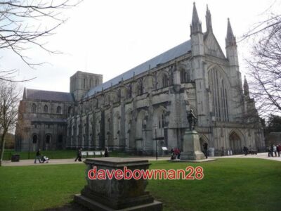 PHOTO  WINCHESTER: CATHEDRAL OF THE HOLY TRINITY ST. PETER ST. PAUL & ST. SWITHU