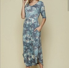 Honeyme Tie Dye Dress | Size 2XL