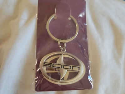 Scion Metal Keychain NEW Toyota Silver Tone Pendant Style | eBay