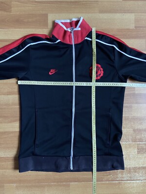 MANCHESTER UNITED PRE MATCH FOOTBALL SOCCER TRACK JACKET NIKE