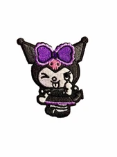 Sanrio Kuromi Adhesive Patch, Cheeky But Charming, Sticker