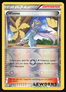 Winona - 96/108 - Uncommon Reverse Holo - Roaring Skies - Pokemon Card