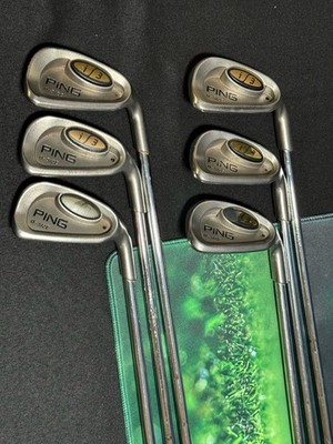 PING i/3 O-Size Black Dot Iron Set 5-PW Cushin JZ Stiff-Flex Steel Shaft RH