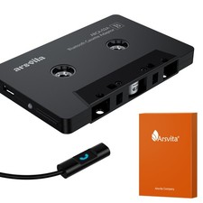 Car Audio Bluetooth Cassette Receiver, Tape Player Bluetooth 5.0 Cassette Aux...