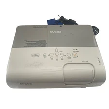 Epson PowerLite EMP S5 Multimedia Portable 3LCD Projector Tested Works No Remote
