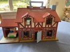 Vintage 1980 Fisher Price Little People Play Family Tudor House #952 House